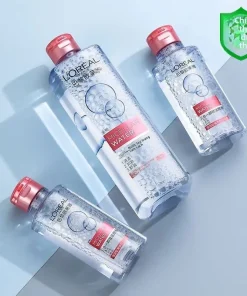 Nước tẩy trang 3 trong 1 L 'Oreal Nước tẩy trang dưỡng ẩm đôi Tẩy trang mặt nhẹ nhàng Làm dịu da nhạy cảm Chăm sóc da